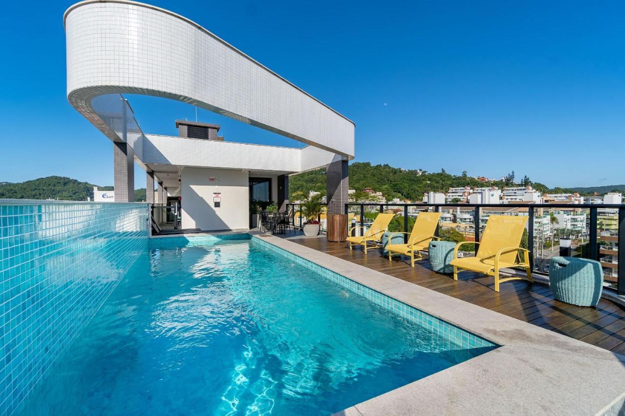 Aion Suites 103 - Compacto E Luxuoso Loft - Rooftop Com Piscina E Academia - A Poucos Passos Da Praia ボンビーニャス エクステリア 写真